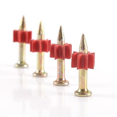 Nails de aço de concreto de cabeça plana para pistolas de fogo de alta velocidade