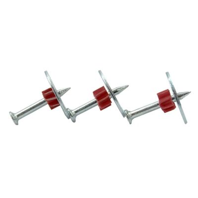 7.6mm Diâmetro da cabeça ponto de corte Drive Pins A solução ideal para a instalação de pregos de concreto