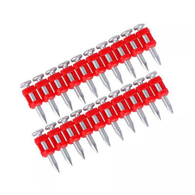 6.3mm Cabeça plana Gás de alta quantidade cravos de concreto de aço fixações 19mm cravos de ponto de corte