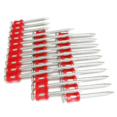 Pins de fixação de pregos a gás com pregos de betão de aço galvanizado endurecido