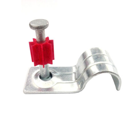 7.6mm Diâmetro da cabeça pin clip prego um buraco para fixação segura no concreto