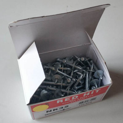 Proteja o teto com pinças de concreto para unhas de 32 mm RED HIT e diafragma de 12 mm