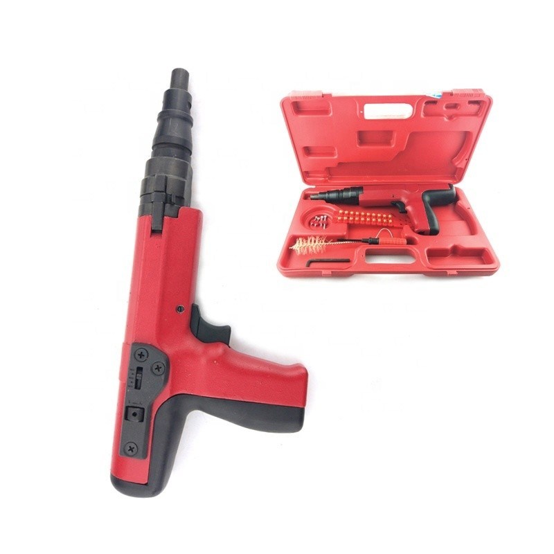 Suporte personalizado OEM 301T Concrete Nail Gun com potência ajustável e aço