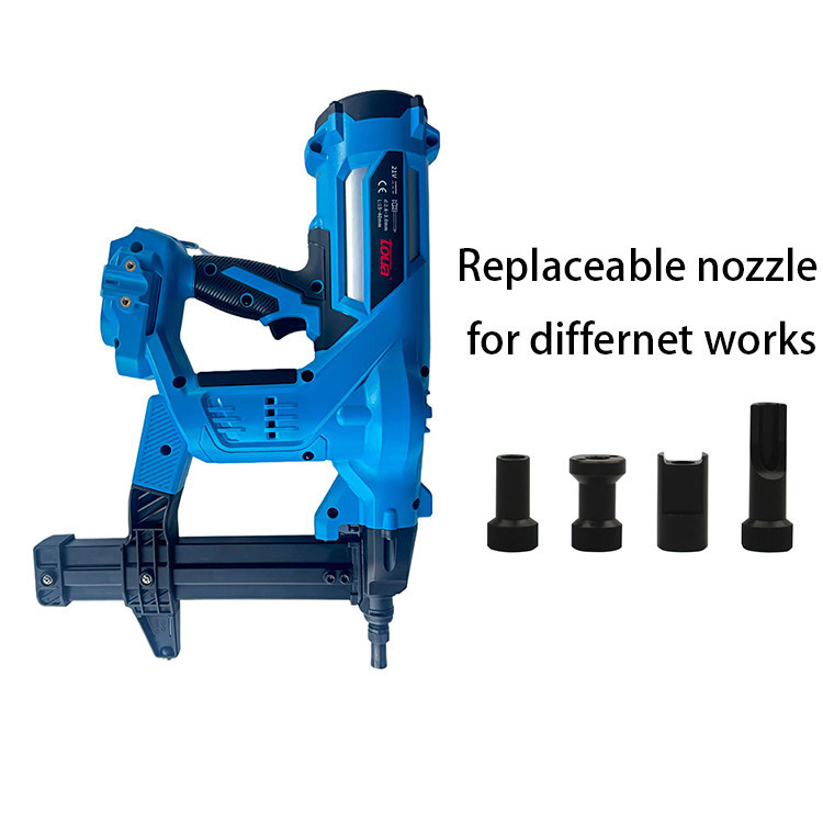 ODM Suporte Recarregável Pistola Elétrica de Unhas DCCN40A Bateria de Lítio Nailer sem fio 7.0V
