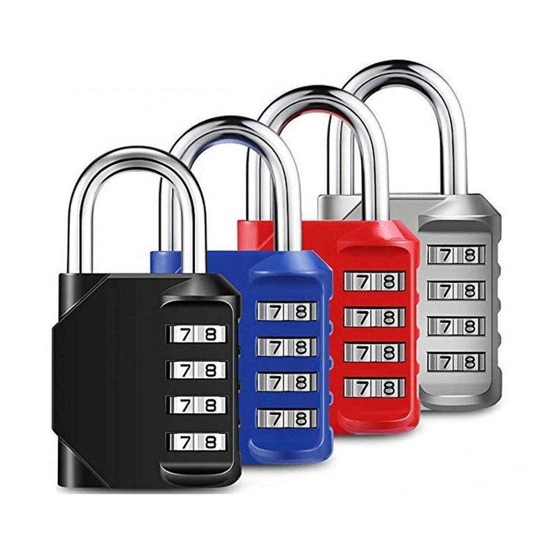 Bloqueio de combinação 80*43*20mm de liga de zinco multi-rolável com suporte personalizado