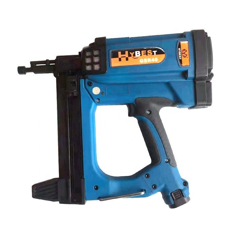 Pistola de cravos de concreto com célula de combustível cinza versátil para projetos de construção pesados