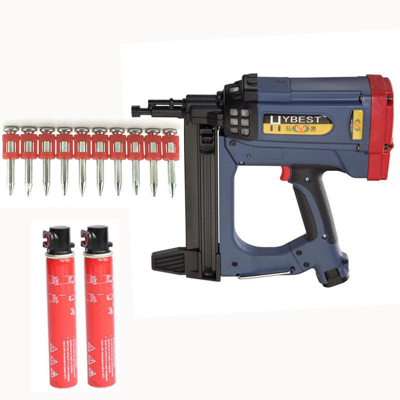 120V/60HZ Rapido e portátil 40A Impulso Bateria Alimentada Nail Gun em caixa de plástico