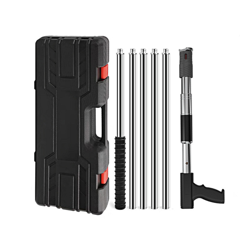 Pistola portátil de pregos de teto para prender e silenciar artefatos de teto em movimento