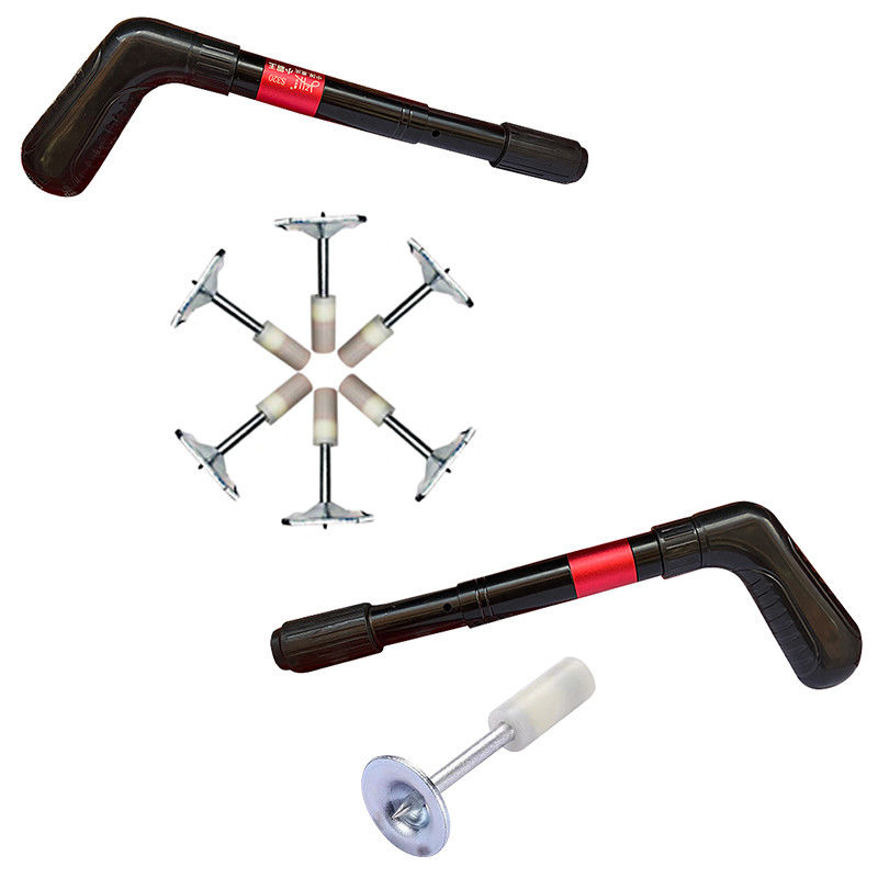 Pistola de pregos de teto para melhorias domésticas Pistola de rivet de fixação de parede de aço manual vermelho