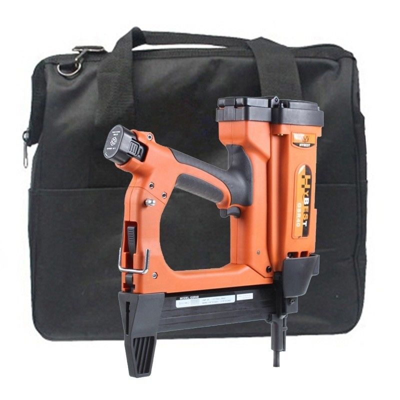 Compacta e poderosa GSR40 pistola de cravos de concreto a gás com caixa Li-lon 7.2V 2000mAh