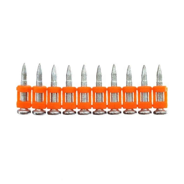 Nails de concreto galvanizado mecânico colados ponto ponto de bala para SP 27 40 65 800