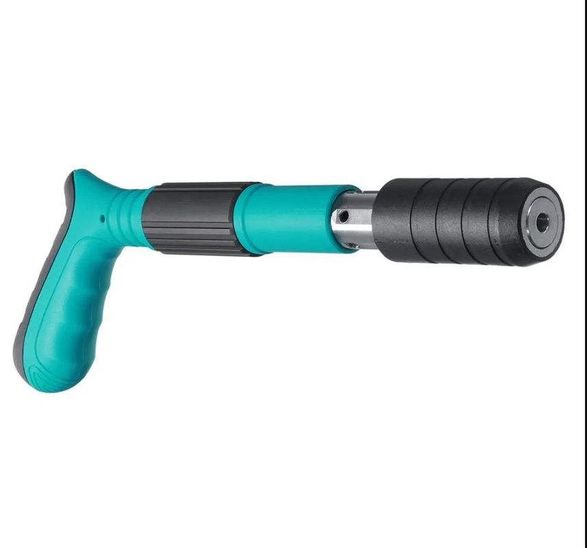 33cm Azul Mini Nail Gun Aço de baixo ruído para parede de cimento Decoração do lar Industrial