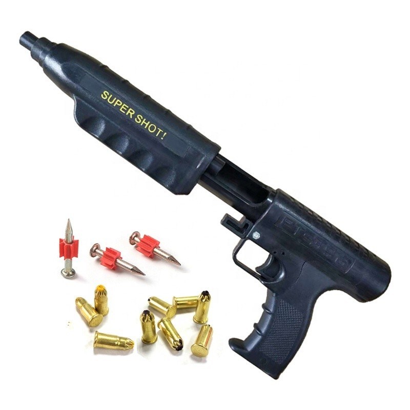 22 CAL Single Shot Concrete Nail Gun PT-396 OEM Para Min Nail comprimento 5/8in e comprimento 354mm