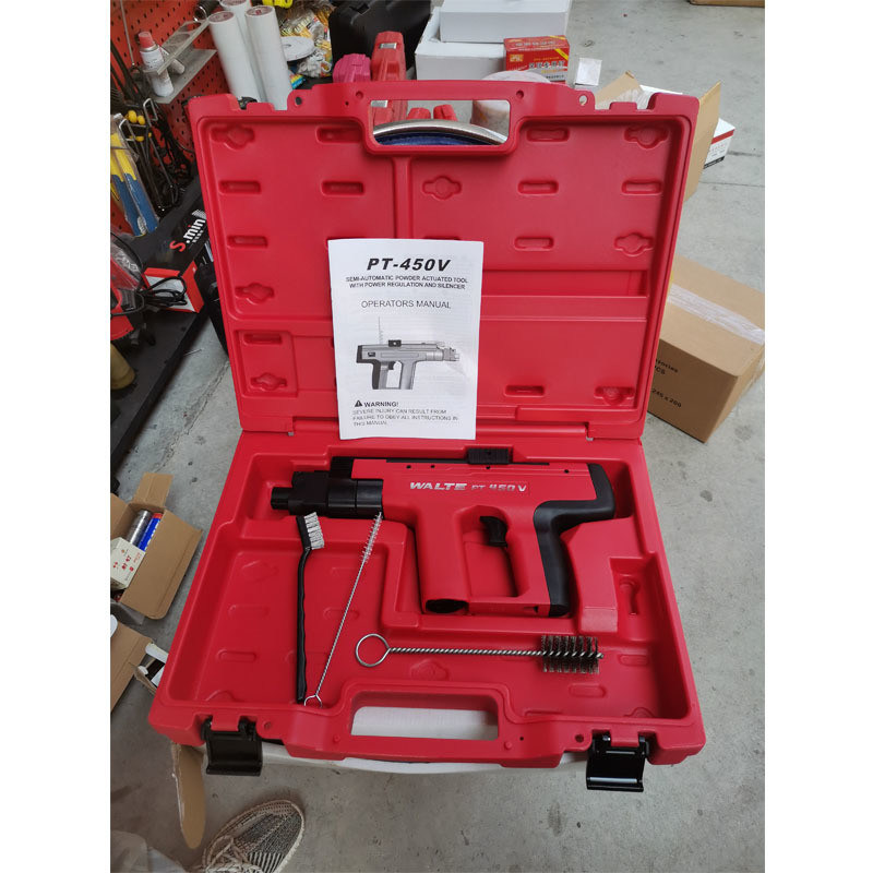 Max 2 1/4 polegadas de comprimento de prego sem fio DX450 Poda Acionada Nailer de concreto para tarefa pesada