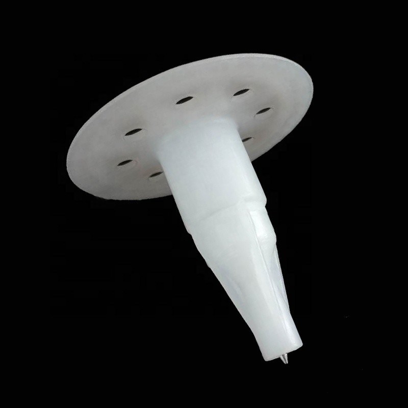 7.6 mm Diâmetro da cabeça Fixação de isolamento de plástico 50 mm para padrão ISO e eficiência