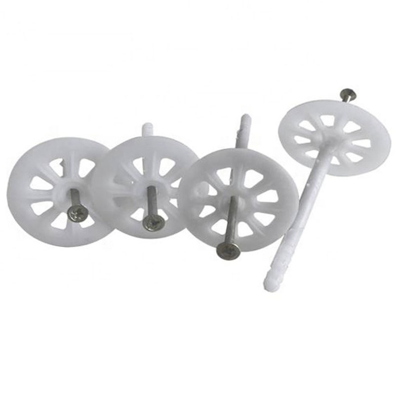 3.7 mm Diâmetro da haste de aço de cabeça plana pregos de isolamento para instalação de parede de isolamento