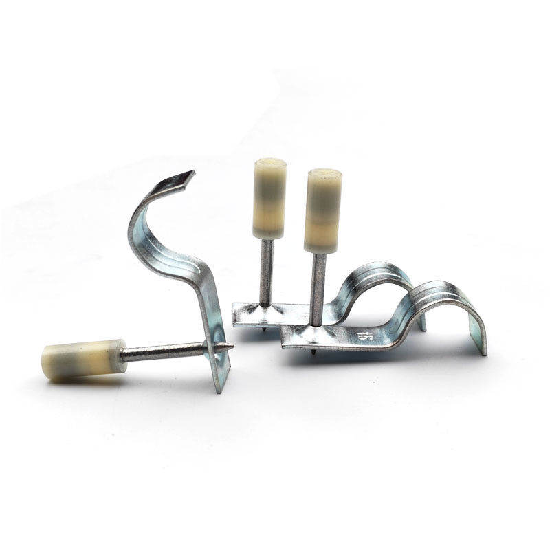 7.3mm Diâmetro da cabeça Tecto ferramenta Drive Pins Pipe Clamp Nails para fácil artesanato e DIY
