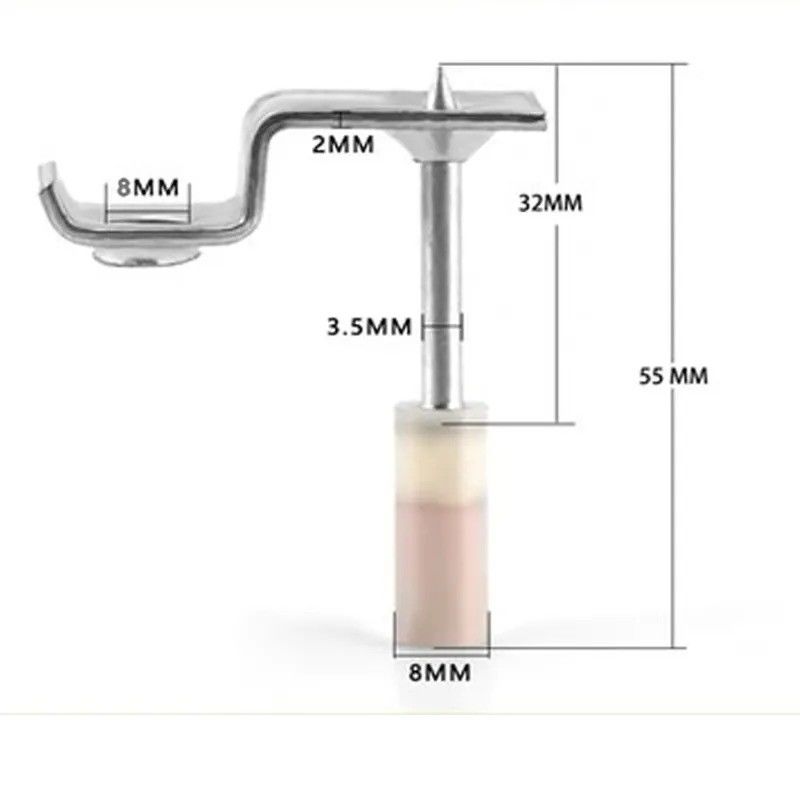 Instalação de vigas de aço leve silenciador Drive Pin Ceiling Nail com teto fixo