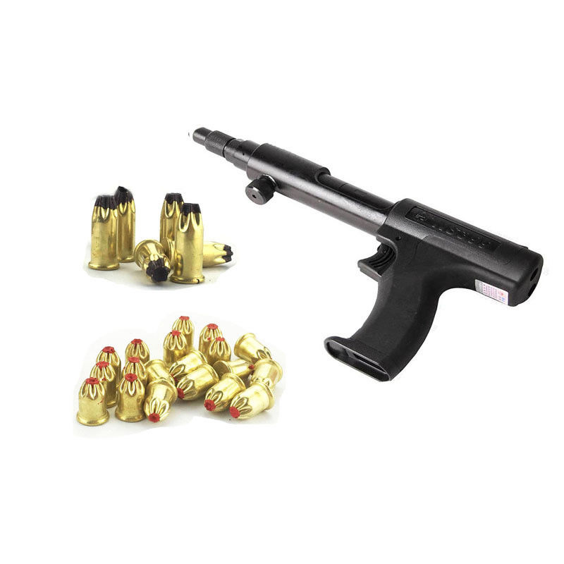 Pistola de pregos de telhado preto potente para.22.27 cal Cargas de energia e 120V / 60HZ Voltagem