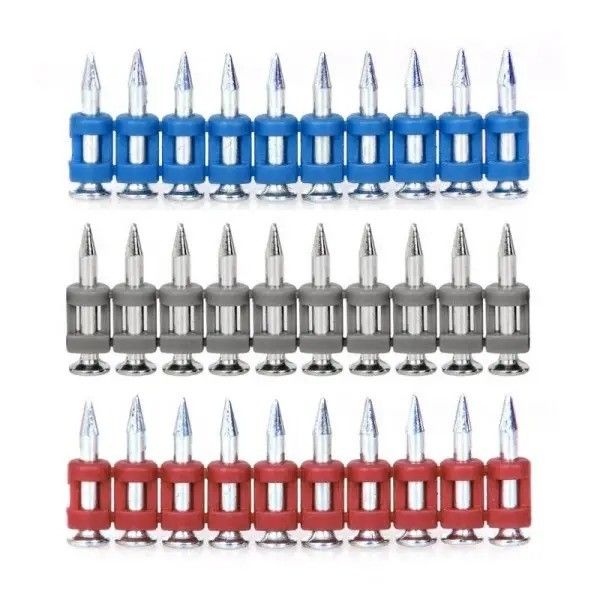 6.3mm cabeça Dia Alta dureza concreto aço pregos de construção para Hebei Toua Nail Gun