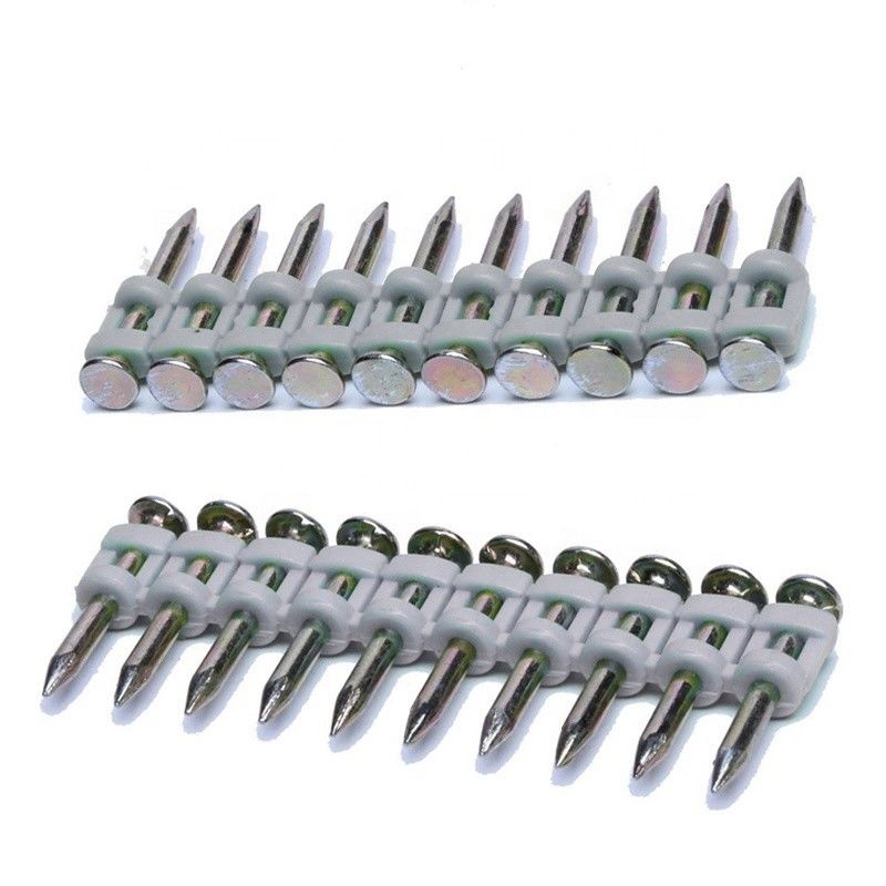 1000pcs/caixa 27mm aço betão colados pinos/pinguinhos para gás Nail Gun Betão Nail