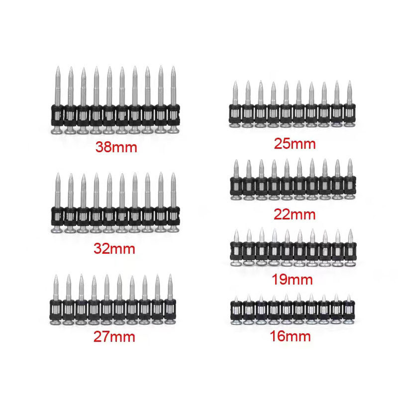 3.0mm Diâmetro da haste Preços de concreto de alta dureza para pinos de acionamento de aço Fixações de hardware