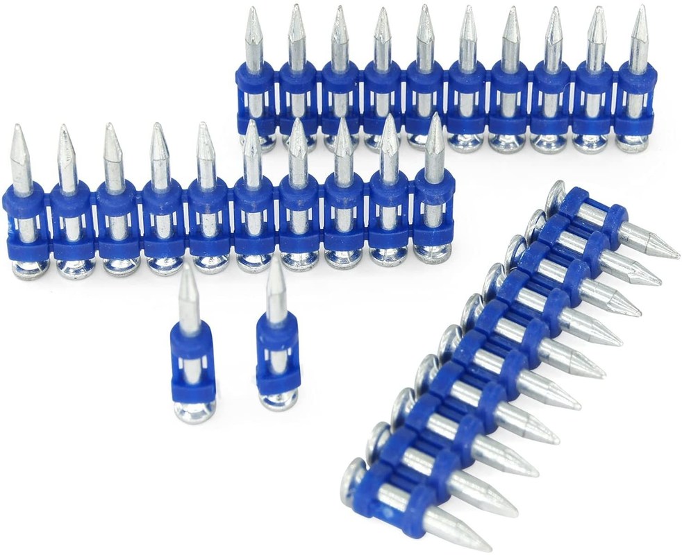 6.3mm Diâmetro da cabeça Gas cravos de concreto para superior resistência e desempenho