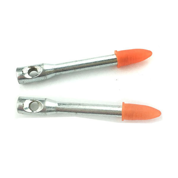 ZK Drive Pin 1/4" Acessórios de pistolas de pregos de visão de alta velocidade com acabamento revestido de zinco