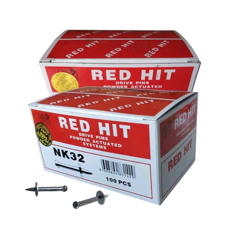 Proteja o teto com pinças de concreto para unhas de 32 mm RED HIT e diafragma de 12 mm